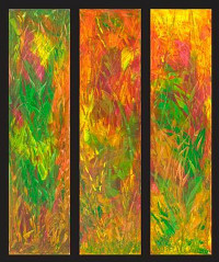 Autumn Bamboo Trio - Click Image to Close